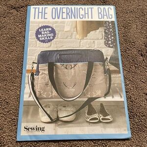 Simply Sewing The Overnight Bag sewing pattern and instructions. Unopened.